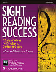 Sight Reading Success SSA Book & Reproducibles cover